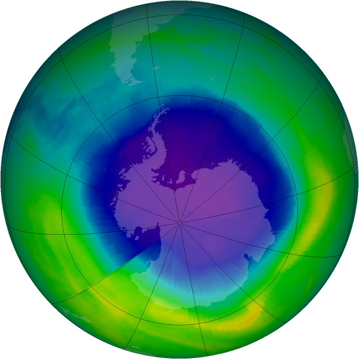 Ozone Map 1987-10-12